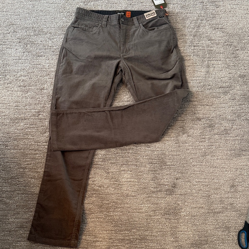 Howler Brothers Charcoal Corduroy Pants
